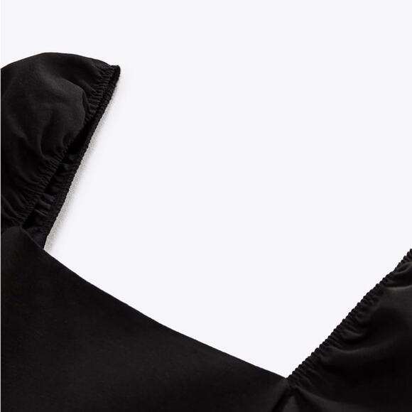 ZARA OPEN BACK MINI DRESS - Picture 8 of 8